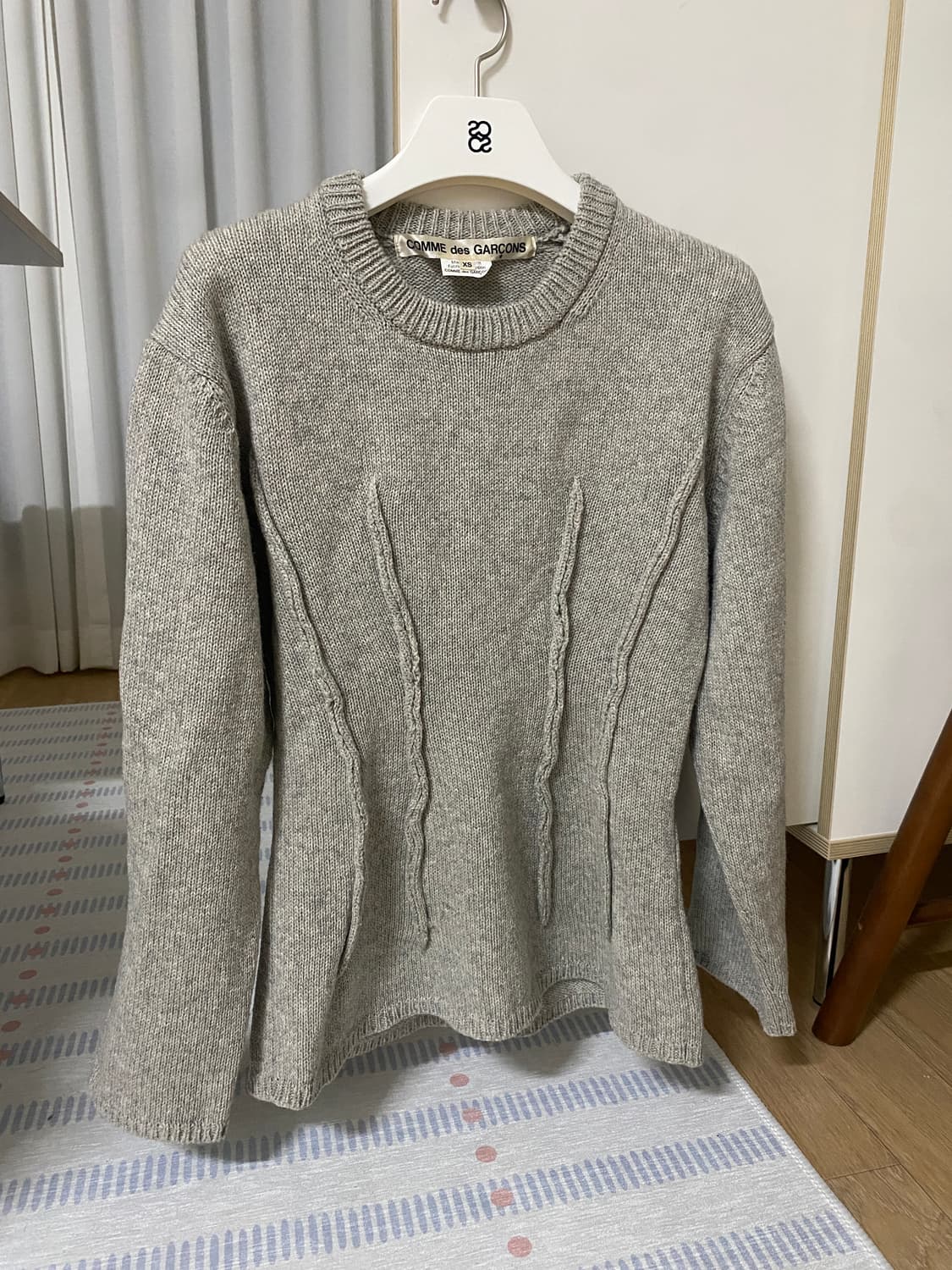 꼼데가르송 니트 xs사이즈 상품이미지2