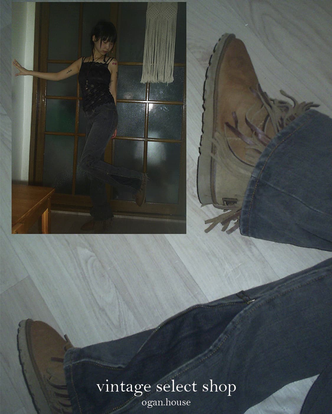 vintage 2-way denim pants-y2k 상품이미지3