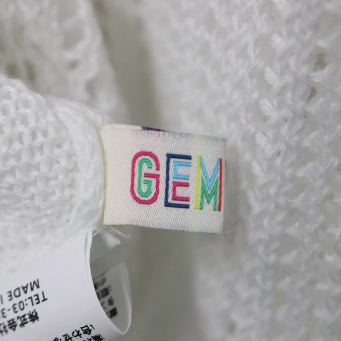 GEMEDA 펀칭 긴팔 니트 66884 상품이미지8