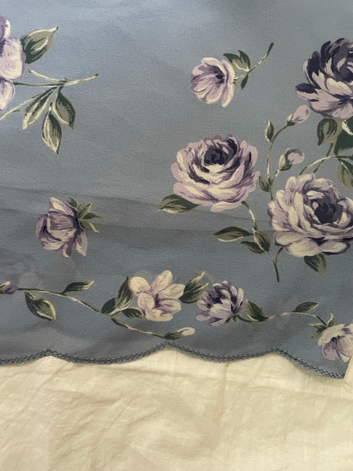 플라워 미디 스커트 상품이미지4