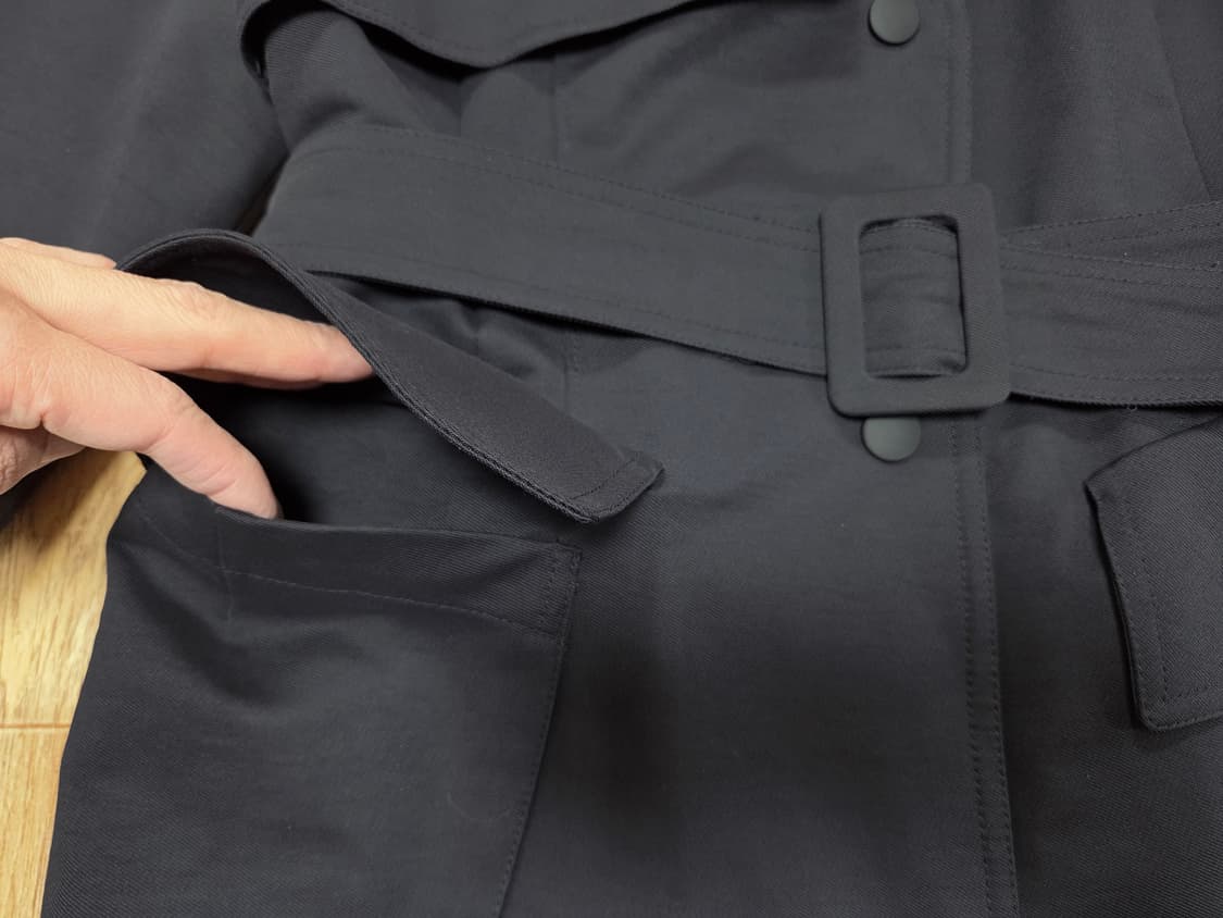 타임(TIME) 벨티드 트렌치코트 55-66 상품이미지5