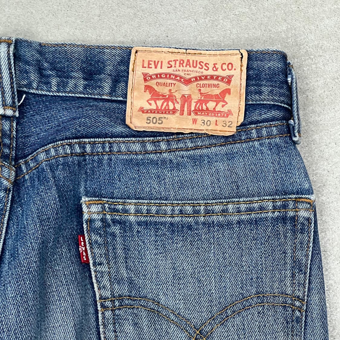 리바이스 505 데님팬츠 s09505 상품이미지7