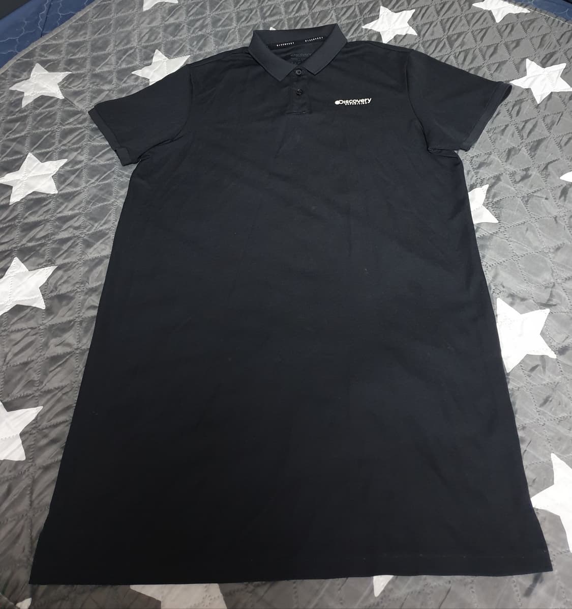 디스커버리 세미루즈핏 카라 원피스 블랙 (L) 상품이미지1