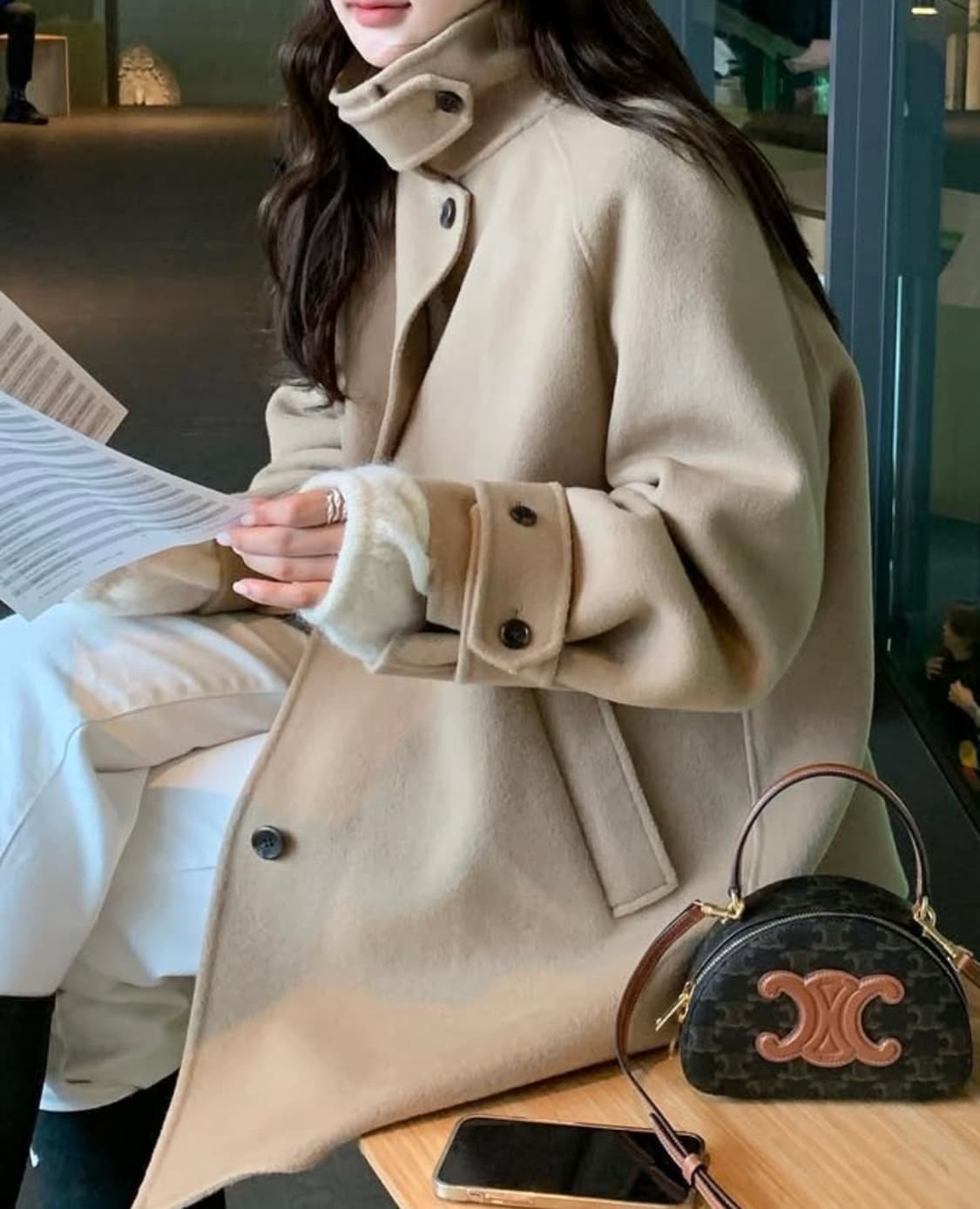 온드민 하프코트 상품이미지1