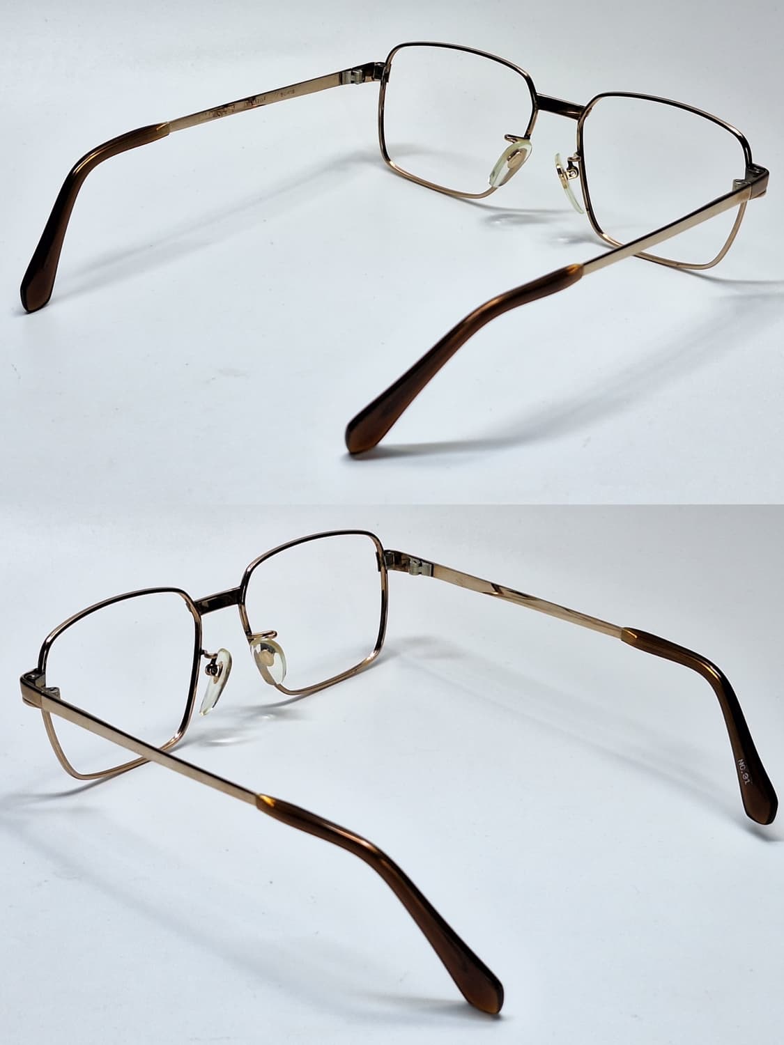 80s 일본제 빈티지 데드스톡 미사용 K12GF no.31 금장 안경테  상품이미지5