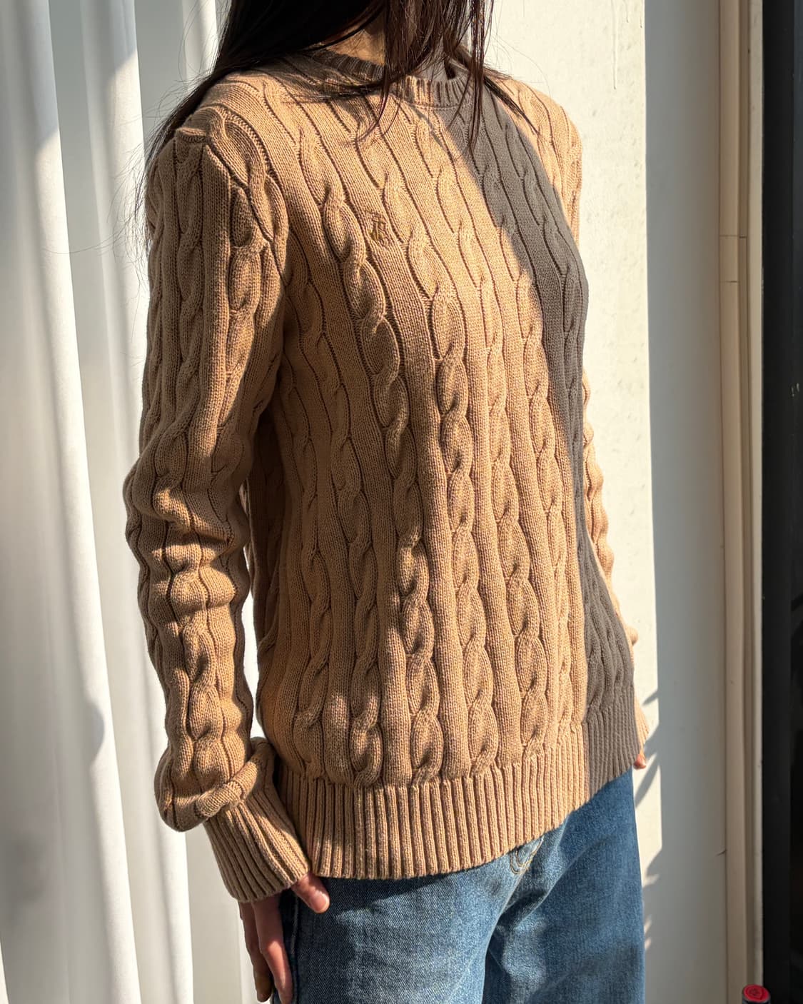 [M]폴로 랄프로렌 꽈배기 케이블 코튼 니트 상품이미지2