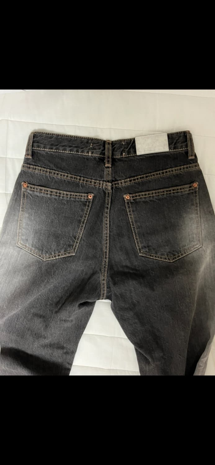 이네기 Moire Bootscut denim pants (grey) 상품이미지6