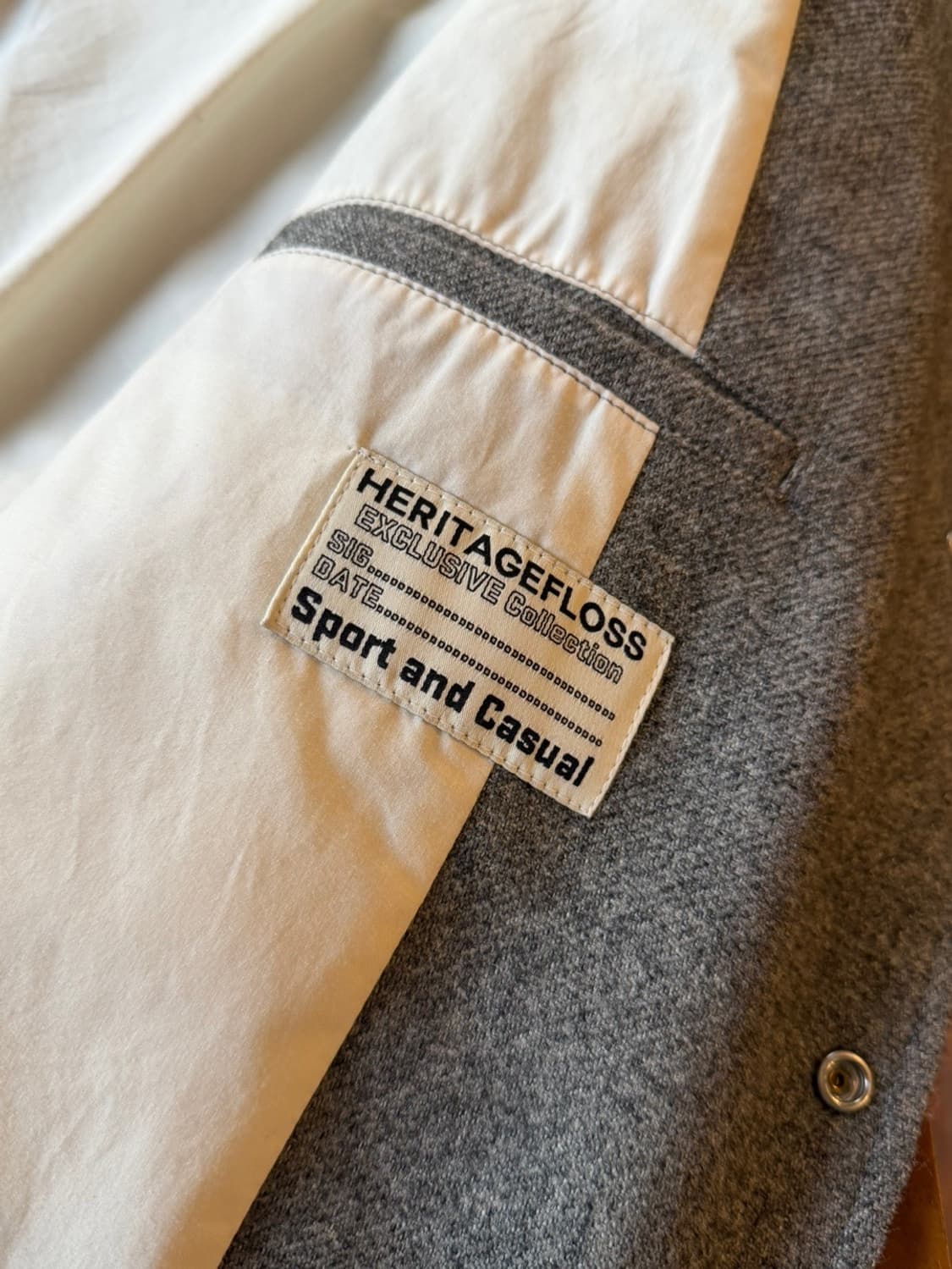 헤리티지 플로스 스웻 자켓 100 상품이미지10