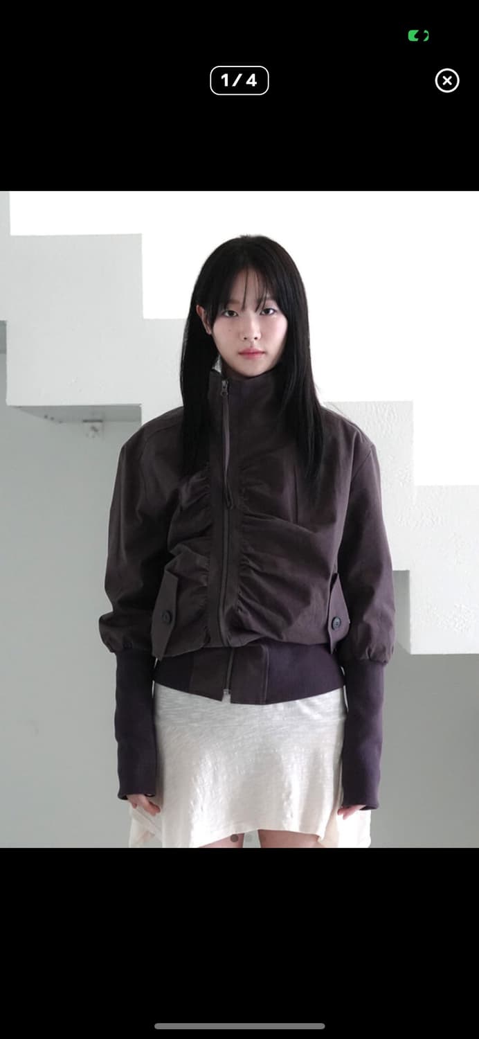 인앤양인하모니 셔링 자켓 상품이미지1