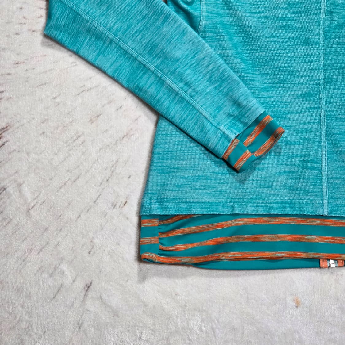 노스페이스 민트 스트라이프 폴리 집업 상품이미지6