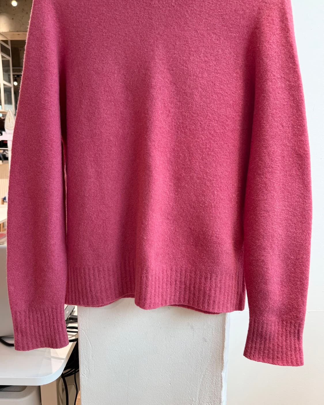 c.p.컴퍼니 핑크 울 라운드 니트  상품이미지6