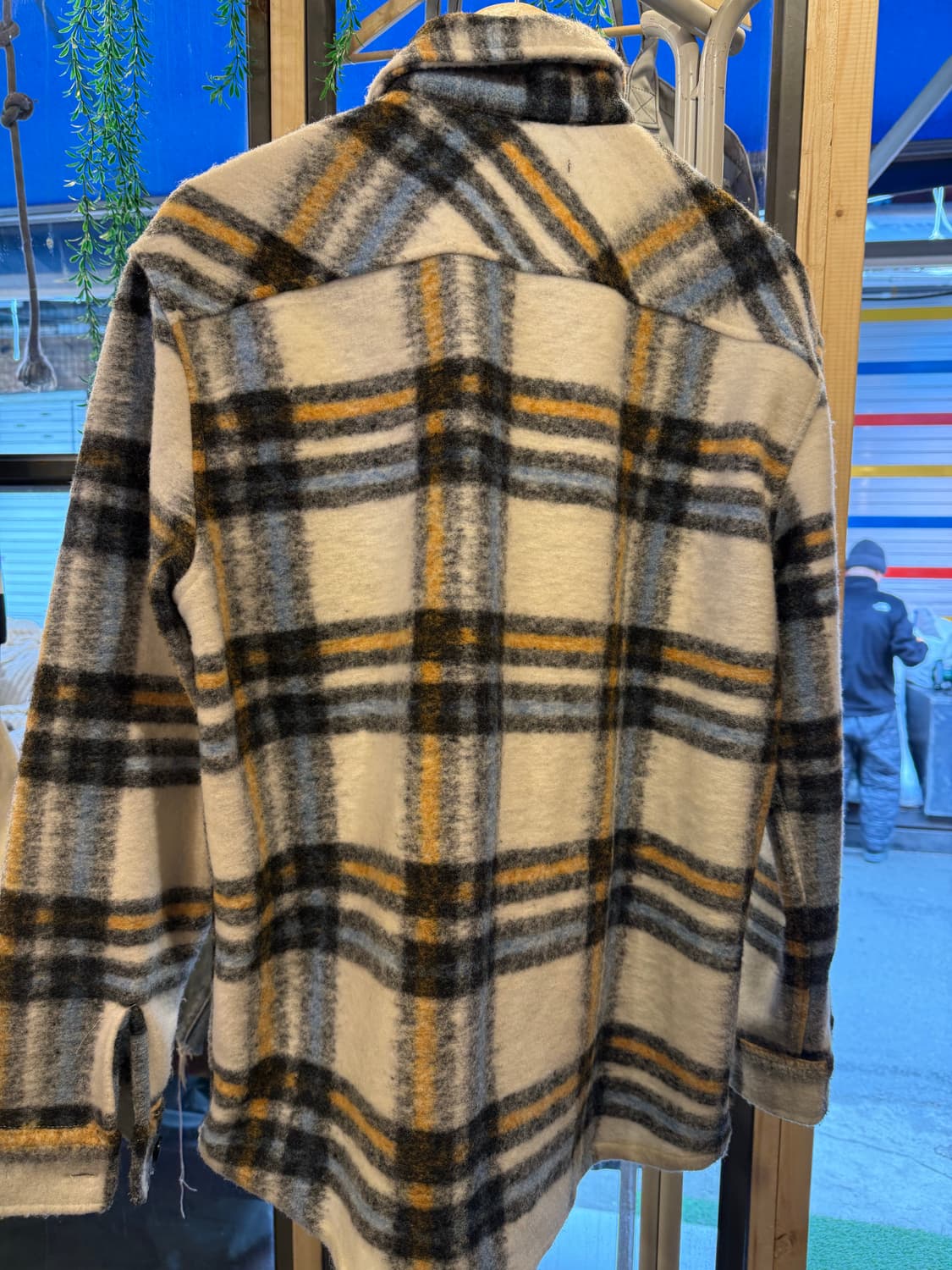 H&M 플란넬 셔츠 자켓 상품이미지4