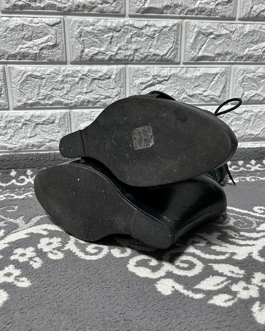 rare* Ann Demeulemeester Lace-up wedge 상품이미지7