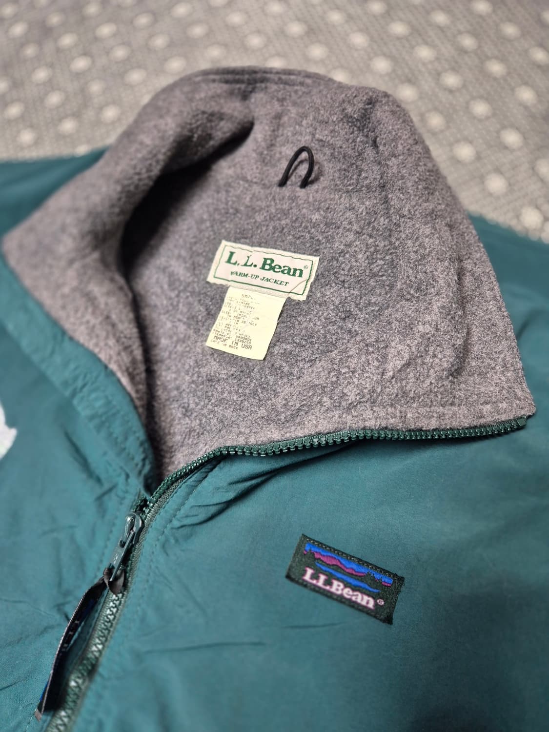 [S]90s US Made 엘엘빈 웜업자켓  -308 상품이미지2