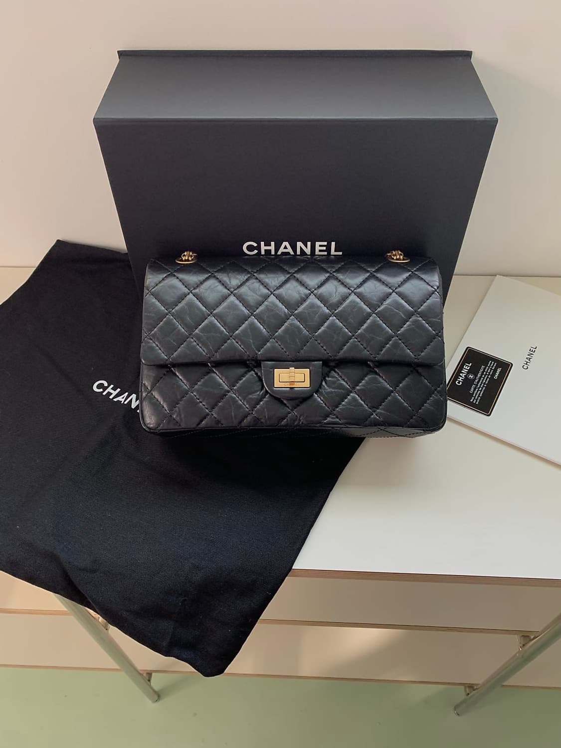 샤넬 2.55 라지 플랩백 상품이미지1