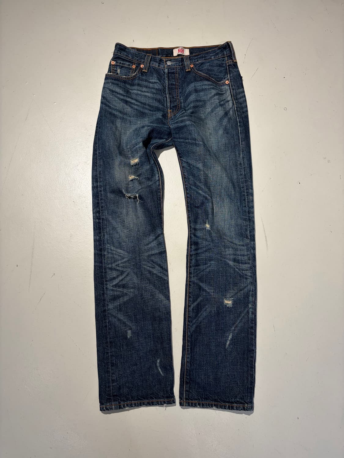 (30) 00s Levi’s 501 진청 블루 데님  상품이미지9