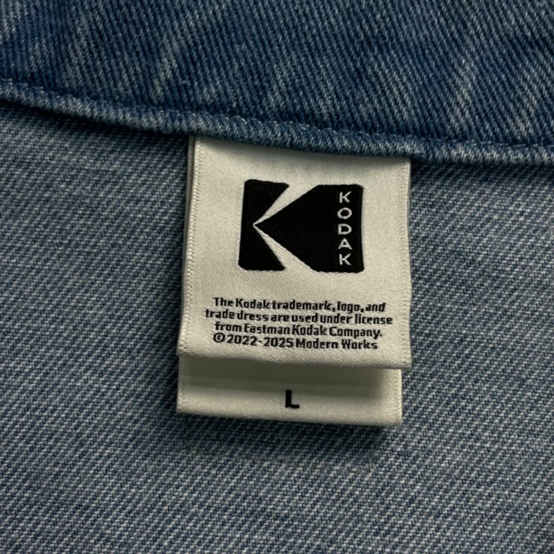 100 코닥 데님 아노락 상품이미지3