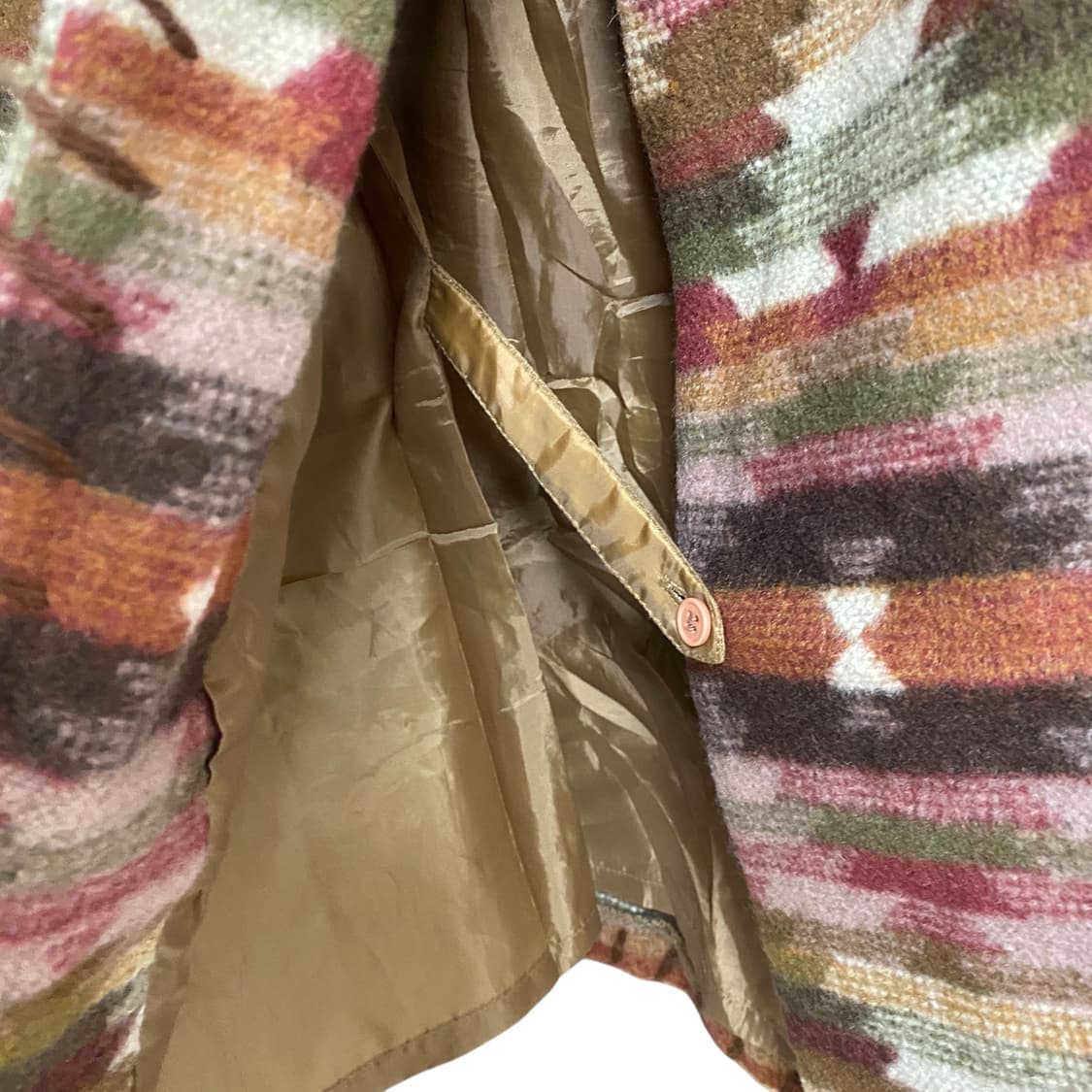 Pink ethnic pattern long skirt 상품이미지5