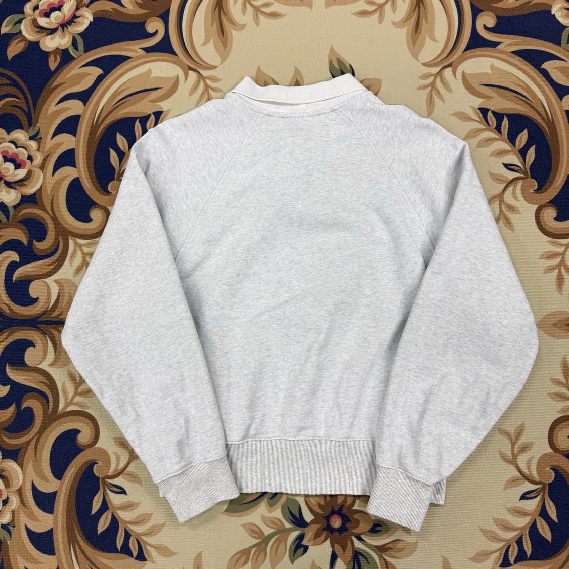 (XS)던스트 DUNST 와펜 카라 맨투맨(그레이) 상품이미지5