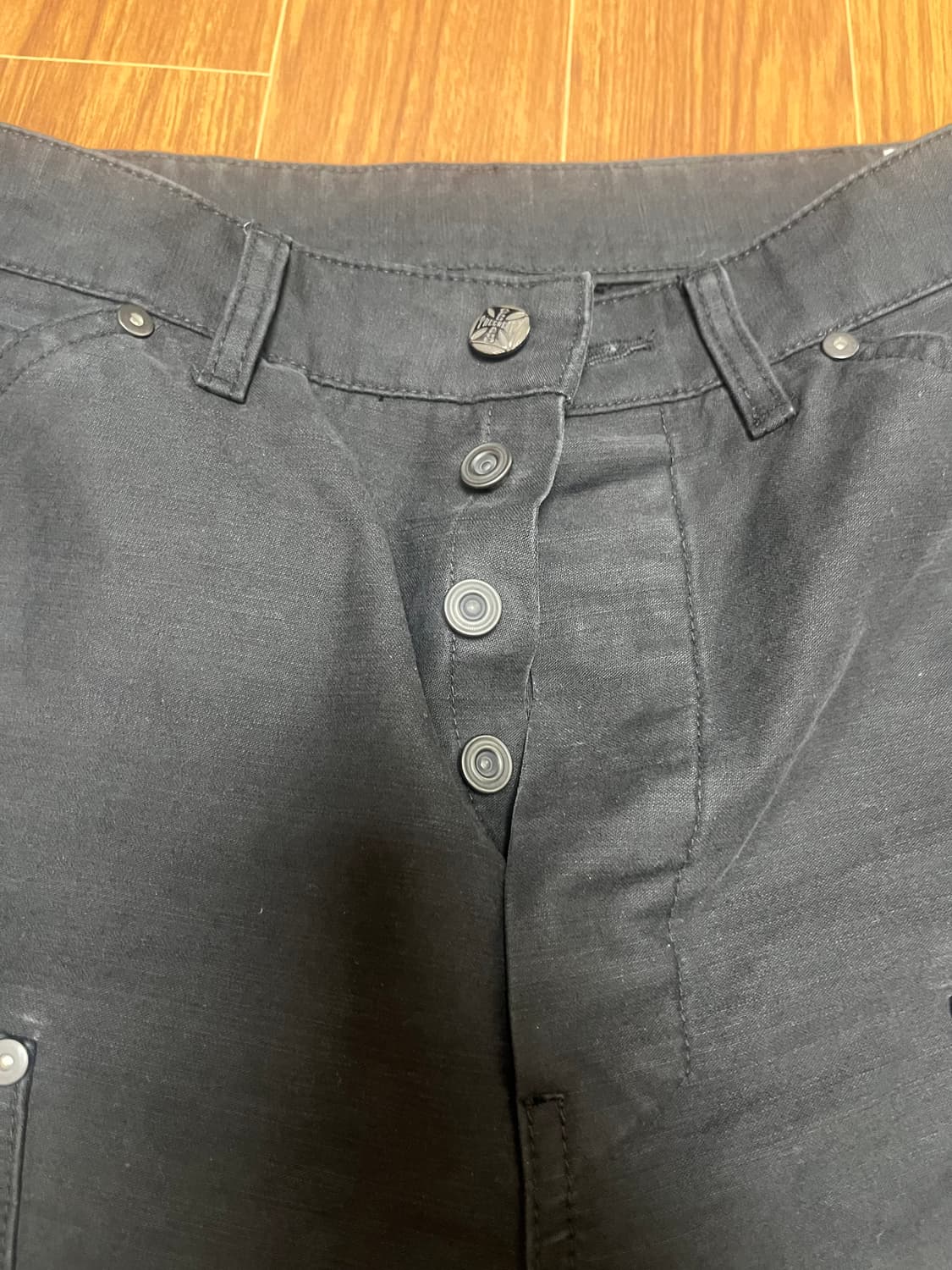 알프레드 더블니 블랙팬츠 상품이미지3