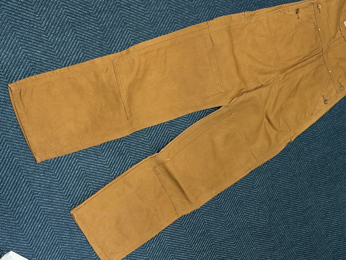 칼하트wip R01 BRN 오버롤 28x32 상품이미지8