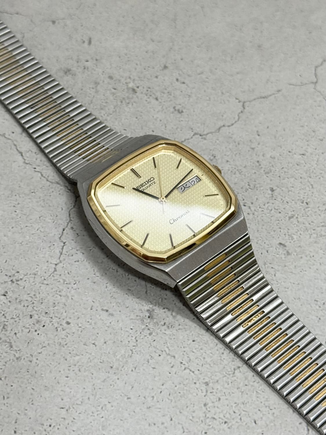 80s 빈티지 세이코 크로노스 쿼츠 상품이미지4