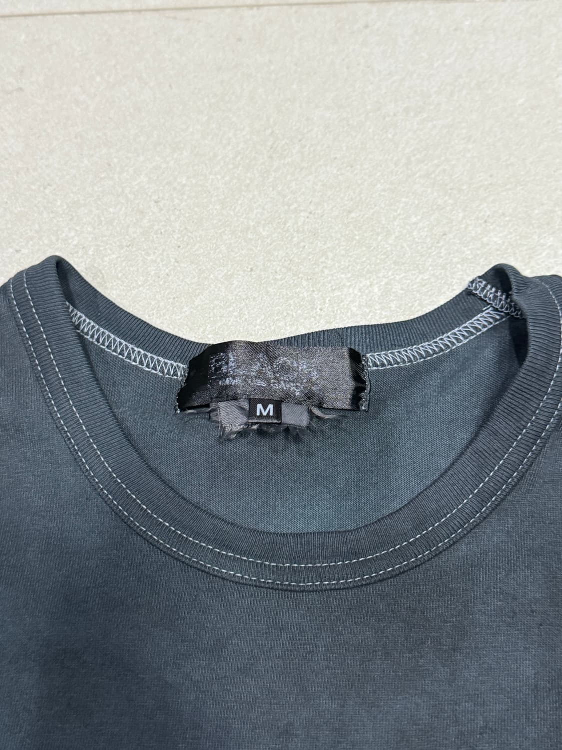 2013 꼼데가르송 무수한 입체 장미 반팔 티셔츠 상품이미지4