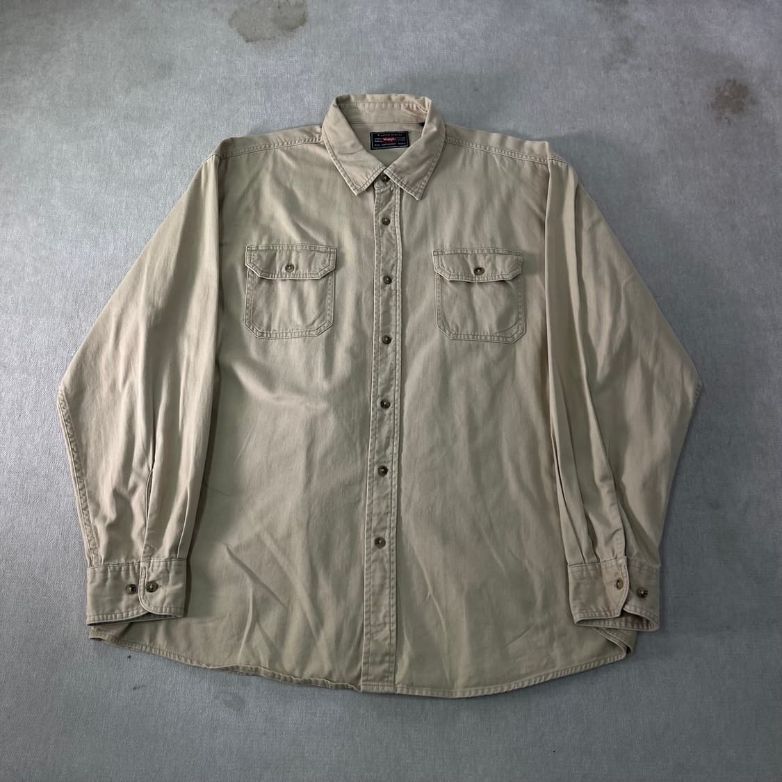 110 랭글러 투포켓 워크셔츠 상품이미지1