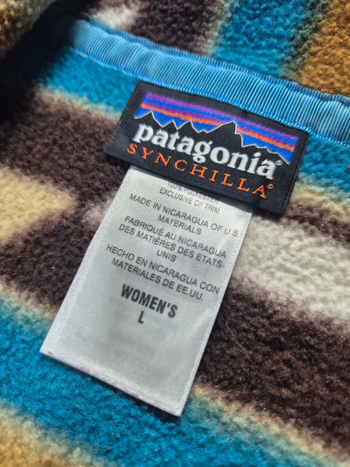 파타고니아 패턴 신칠라 상품이미지6