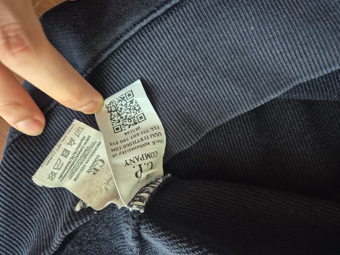 CP 컴퍼니 네이비 맨투맨 상품이미지3