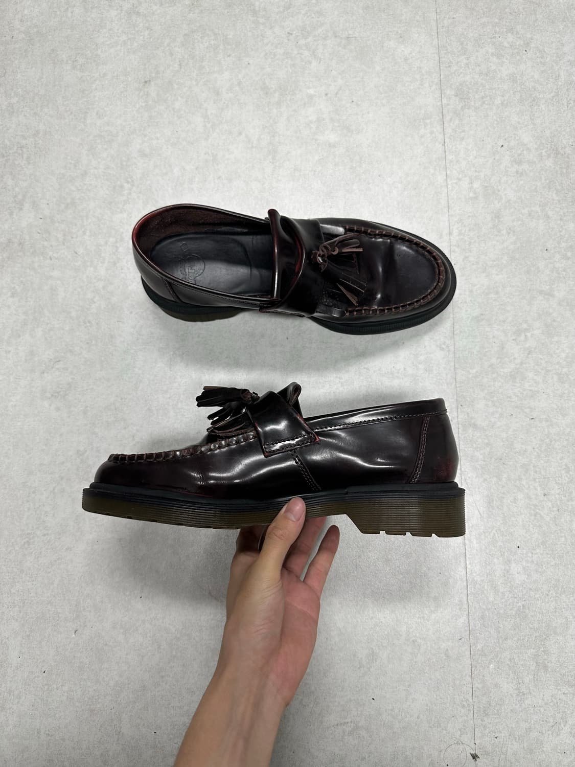 닥터마틴 아드리안 체리레드 상품이미지7