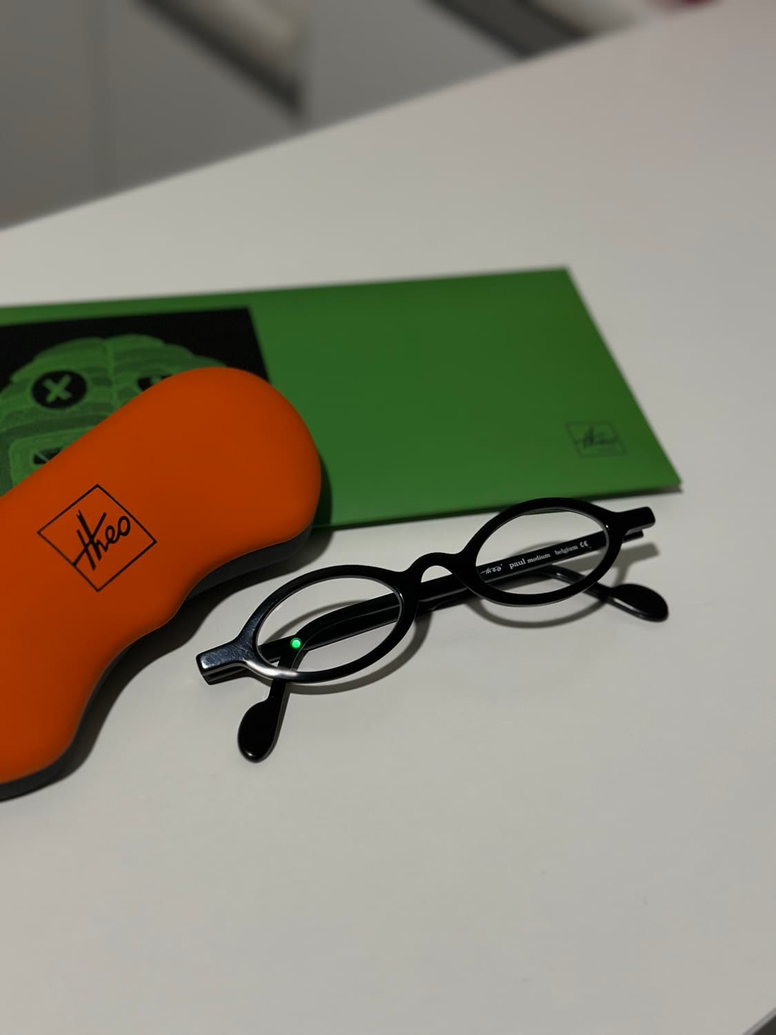 Theo(테오) 99년도 빈티지 프레임 paul medium 블랙 상품이미지2