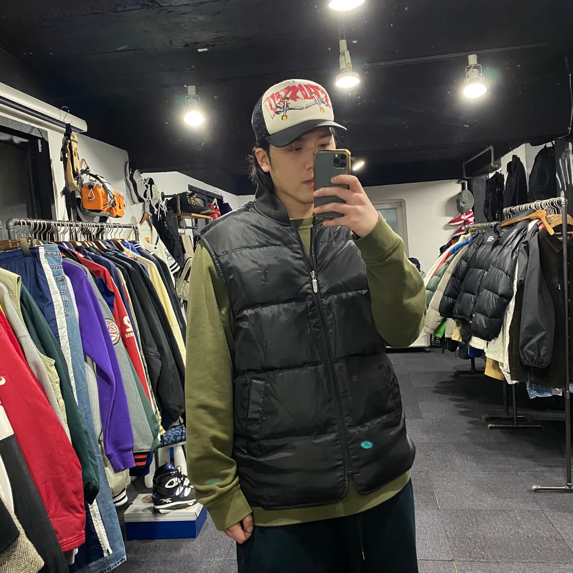 입 생로랑 리버시블 패딩조끼 상품이미지10