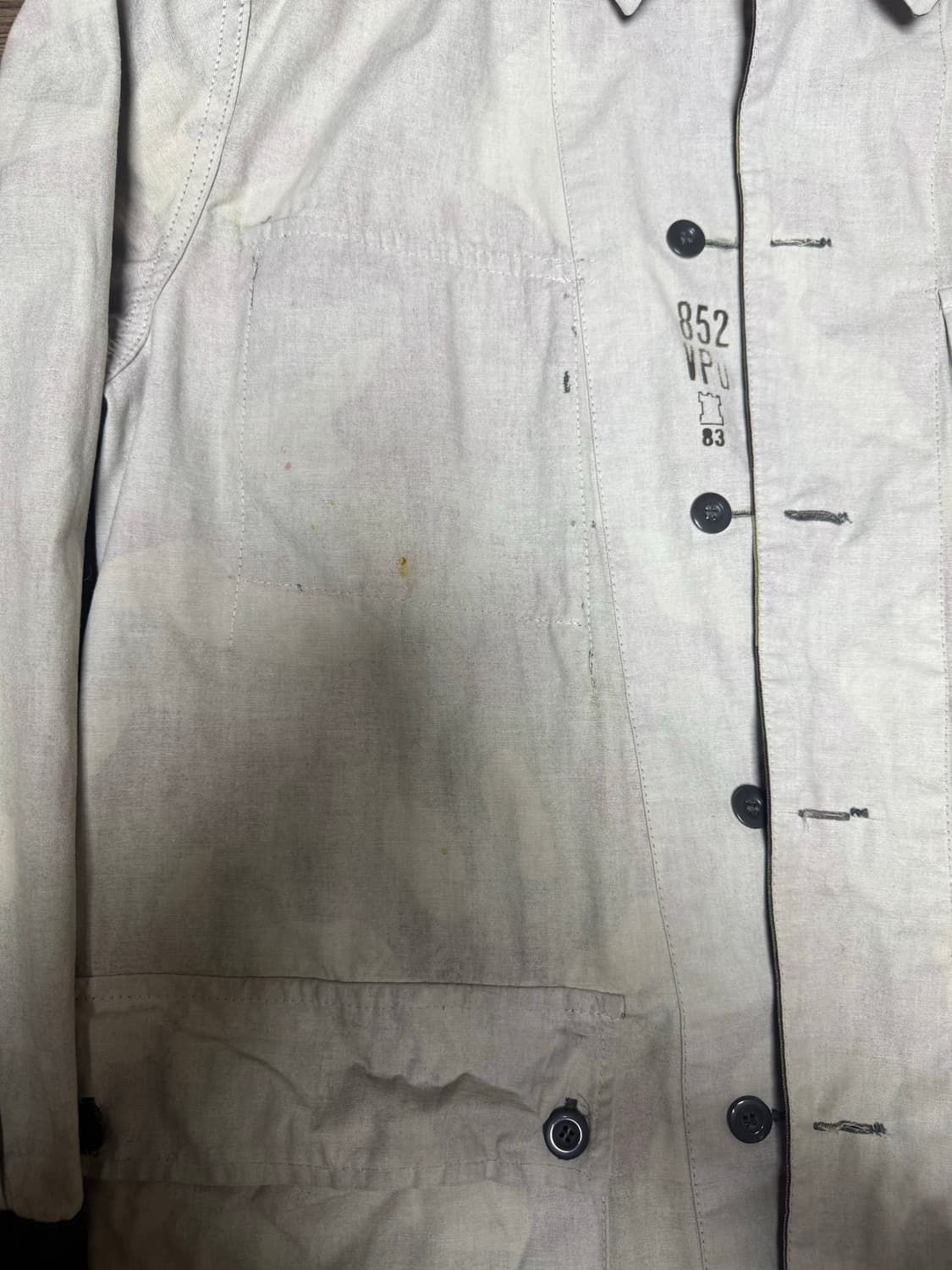 스웨덴 m62 스노우 카모 노걸 nhogirl 꼼데가르송 상품이미지7