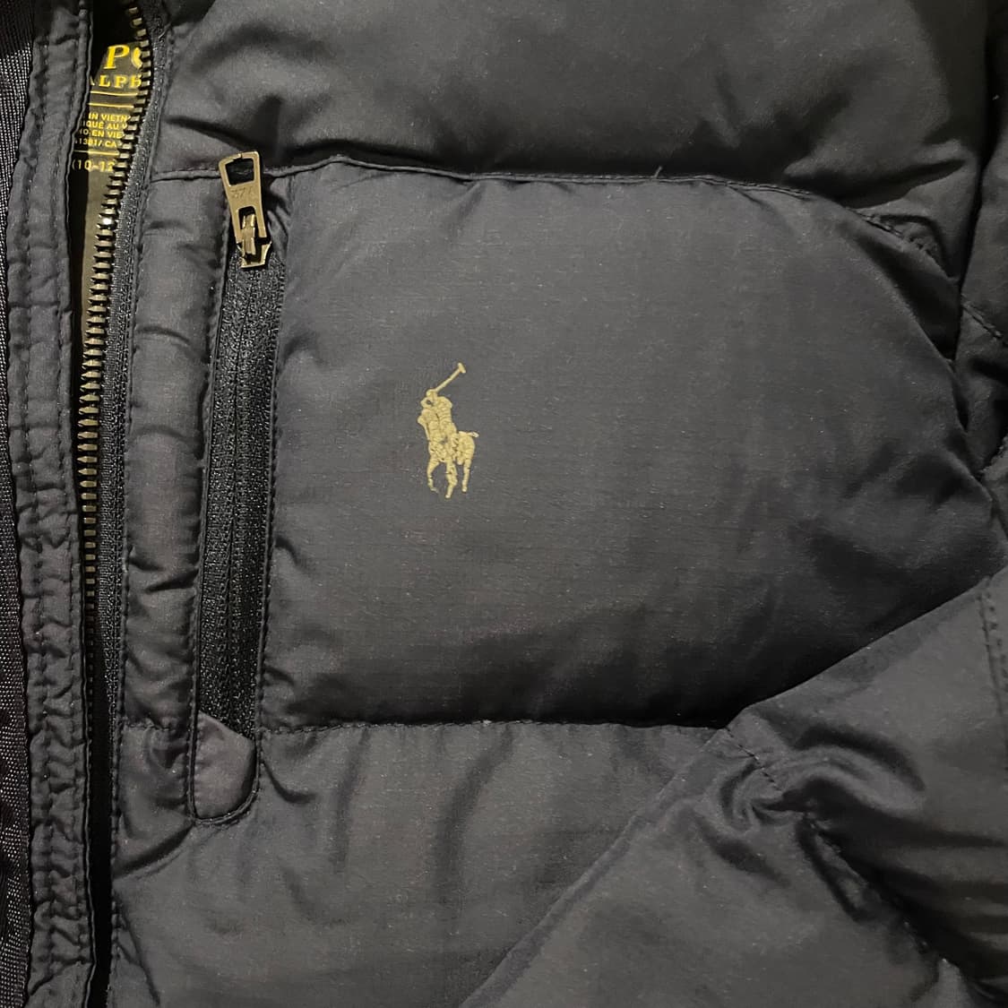 폴로 스몰포니 네이비 다운 패딩 상품이미지2