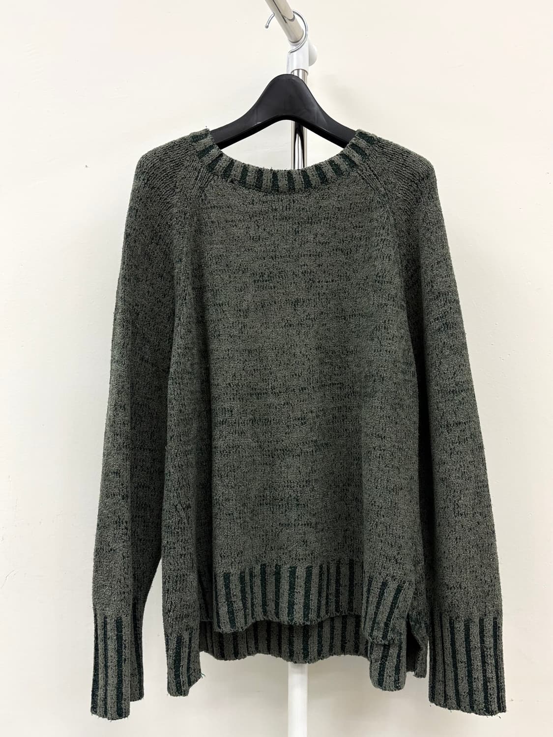 빈티지 그린 니트 상품이미지5