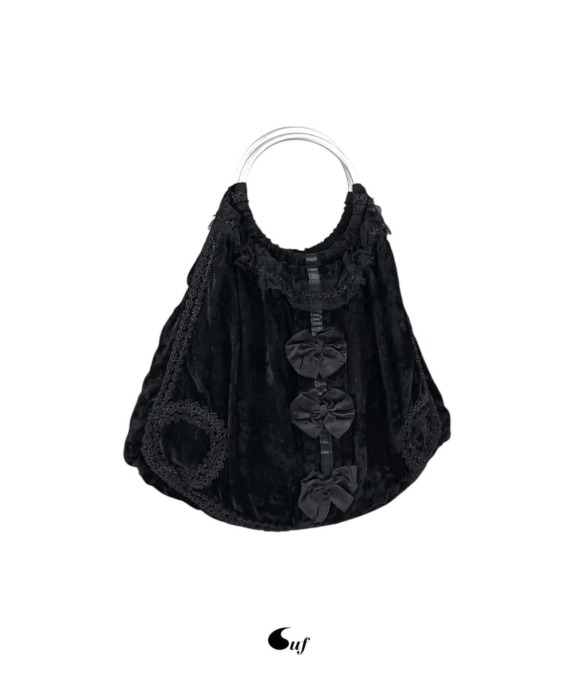 embellished velvet bag 상품이미지1