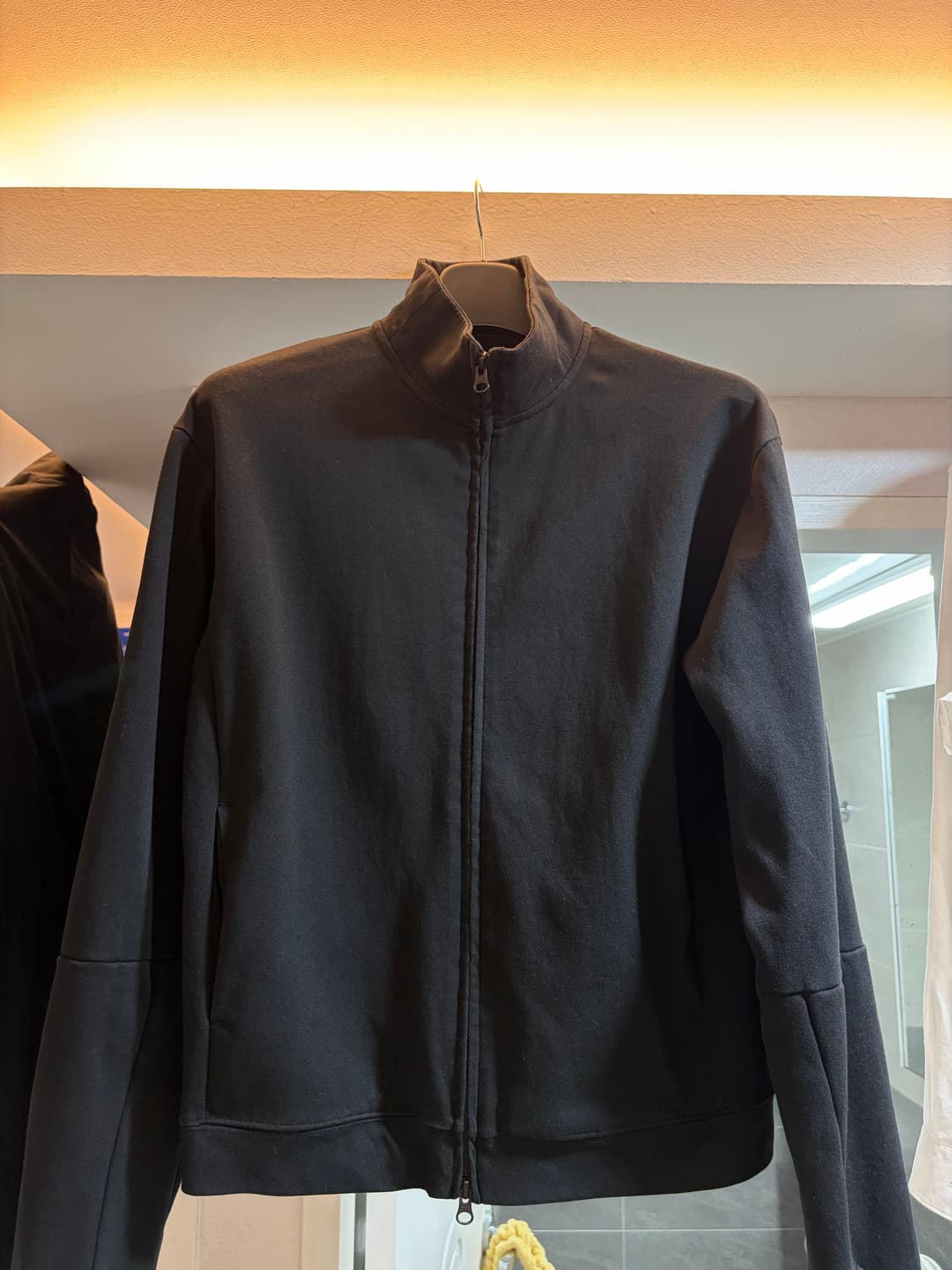 다이브인 LIGHT UNIFORM ZIP-UP JERSEY (BLACK) 상품이미지2