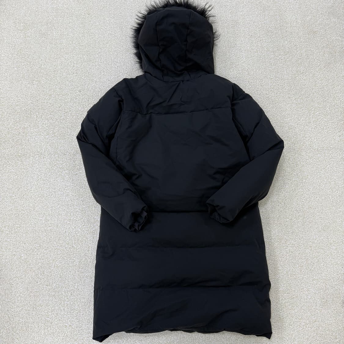 [85] 데상트 여성 덕다운 블랙 롱패딩 1223T2 상품이미지2