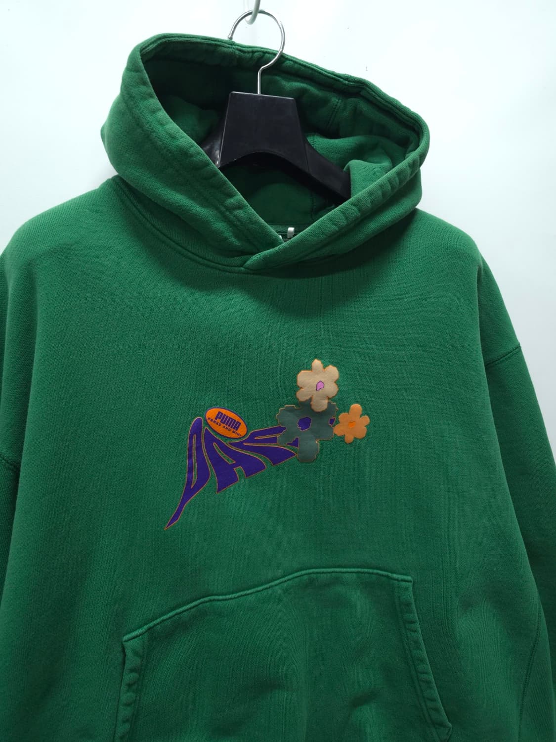 푸마 x P.A.M(퍽스앤미니) 콜라보 플라워 그래픽 오버핏 후드티 상품이미지5