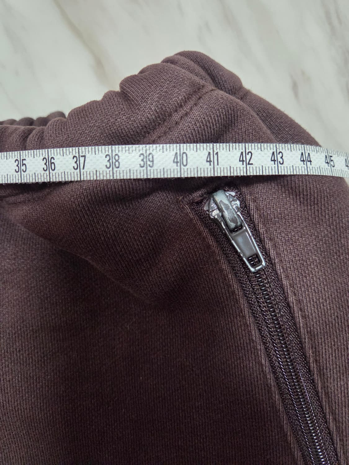 이지 시즌1 버건디 조거팬츠 상품이미지7