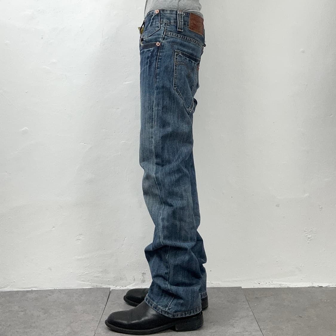 Levi’s 2000s 523 Vintage Wash Denim Pant 상품이미지2