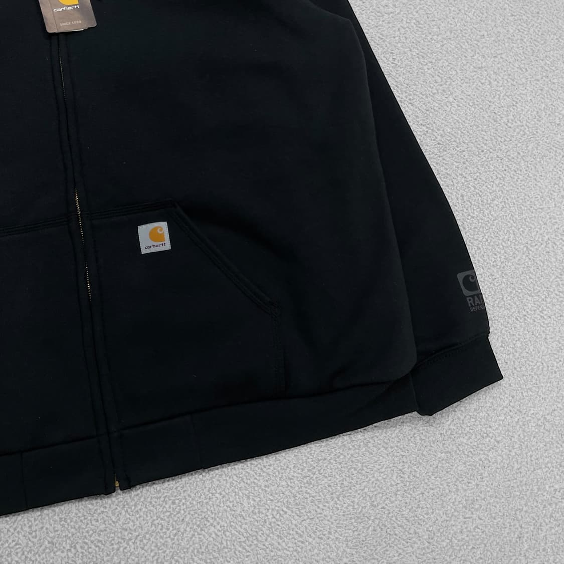 칼하트 Carhartt 레인디펜더 써멀 후드집업 블랙 상품이미지3