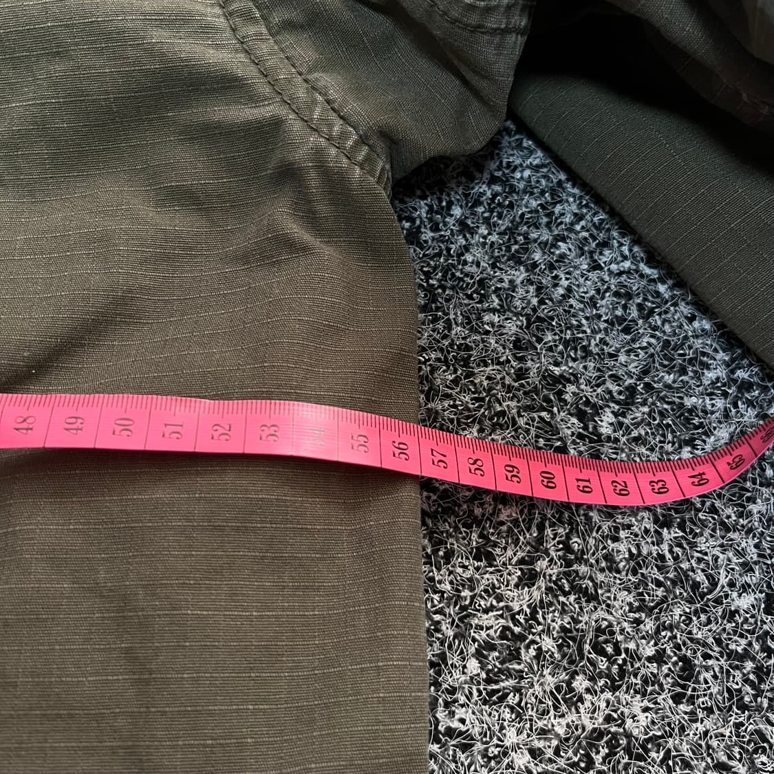 데님앤서플라이 랄프로렌 후드 야상 점퍼 카키 s 상품이미지6