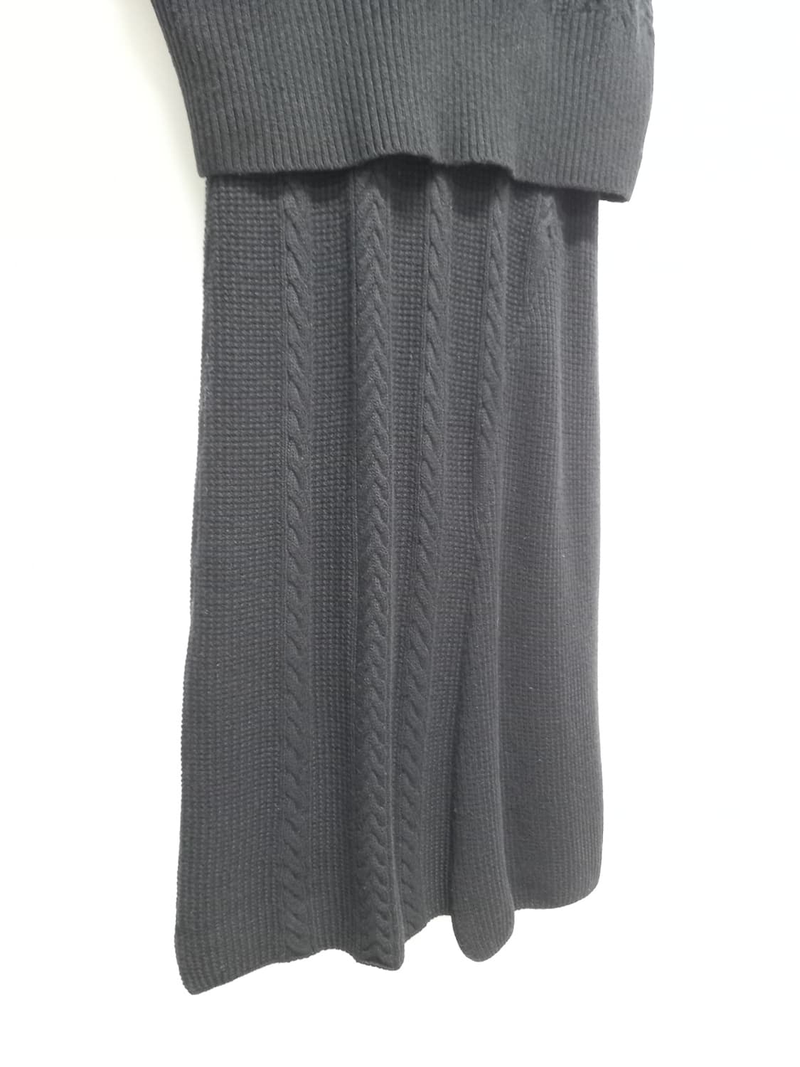 시스템 춘추동 모 맥시 니트원피스 F 33-66 상품이미지6