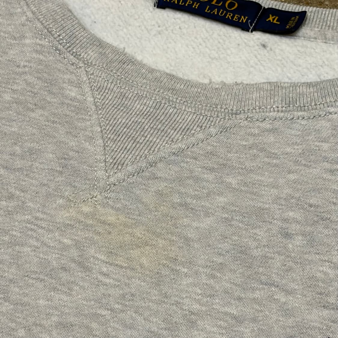 USA 빈티지 폴로랄프로렌 헤비코튼 맨투맨 상품이미지4