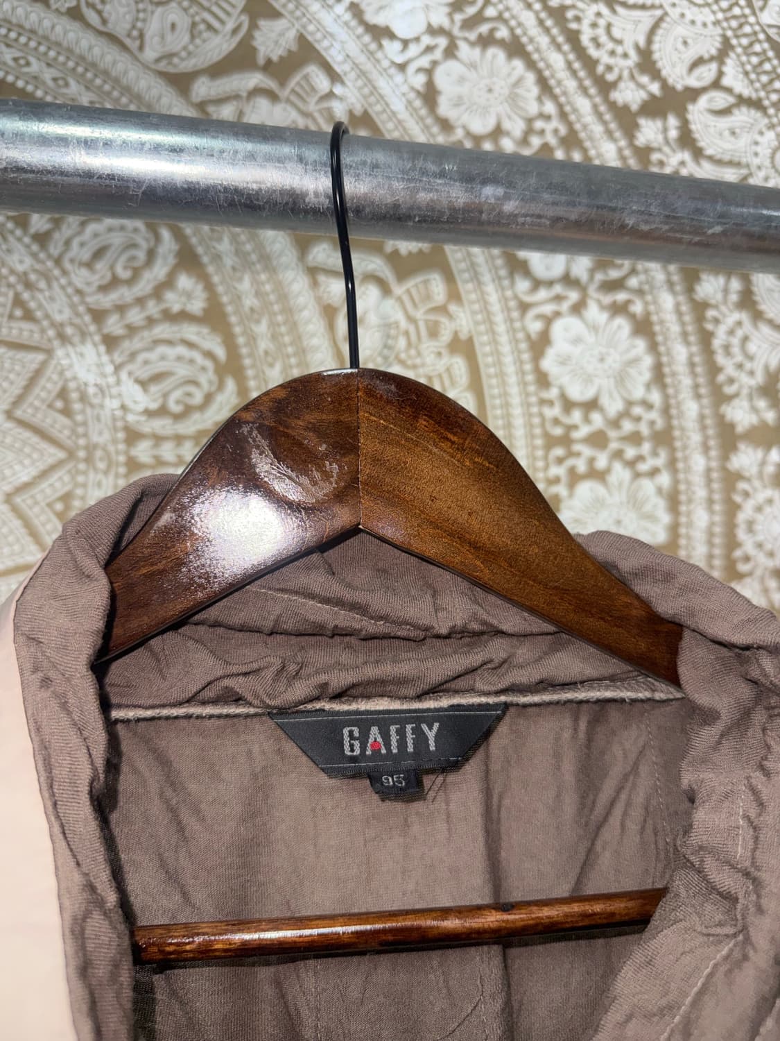 Gaffy 디테일 하이넥 롱 긴팔티  상품이미지5