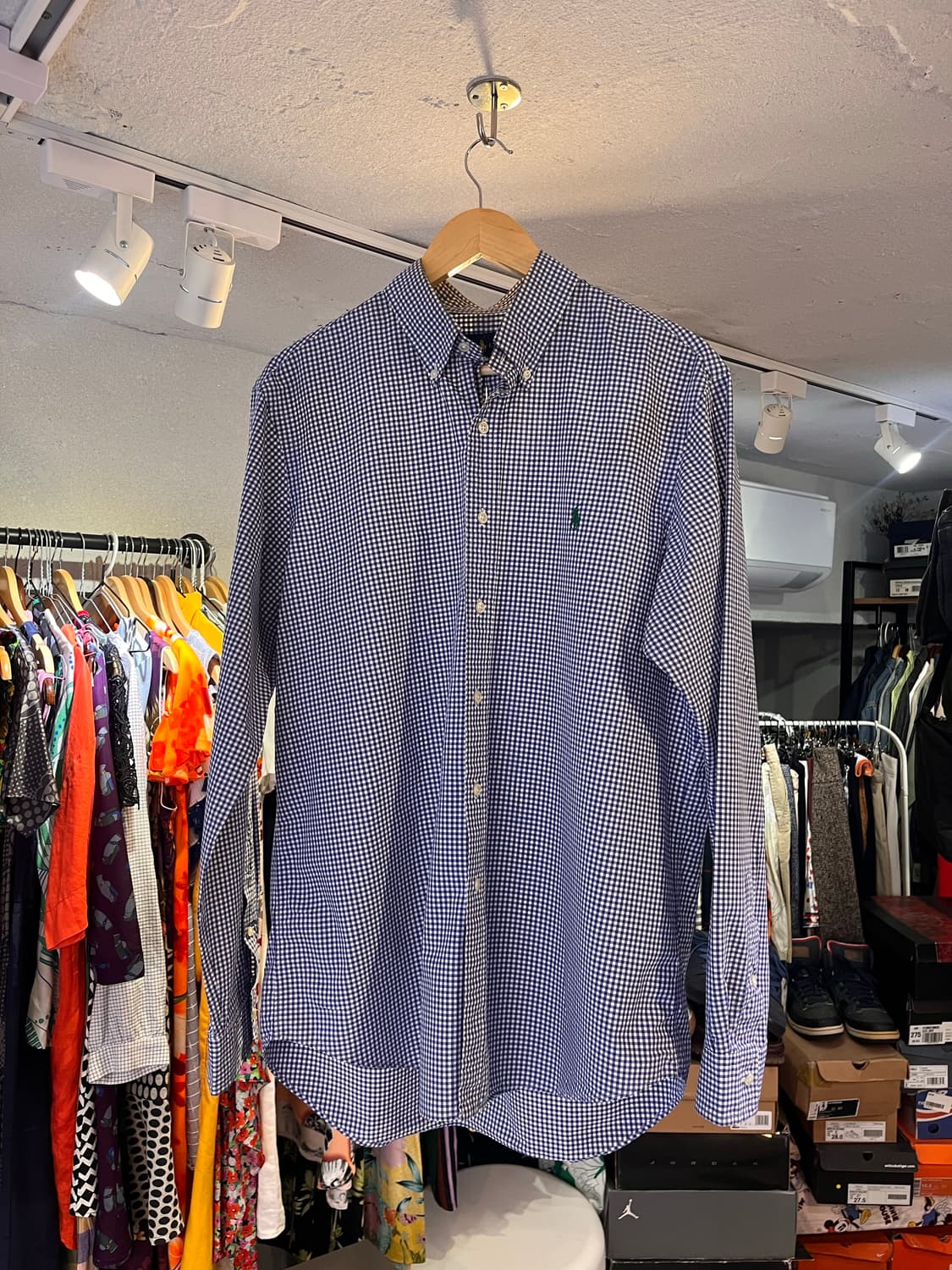 폴로 랄프로렌 깅엄 체크 셔츠 상품이미지2