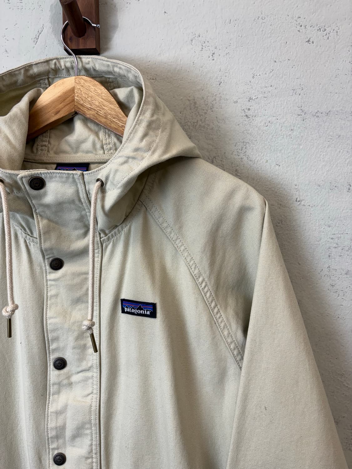 파타고니아 오가닉코튼 캔버스 후드 자켓 상품이미지2