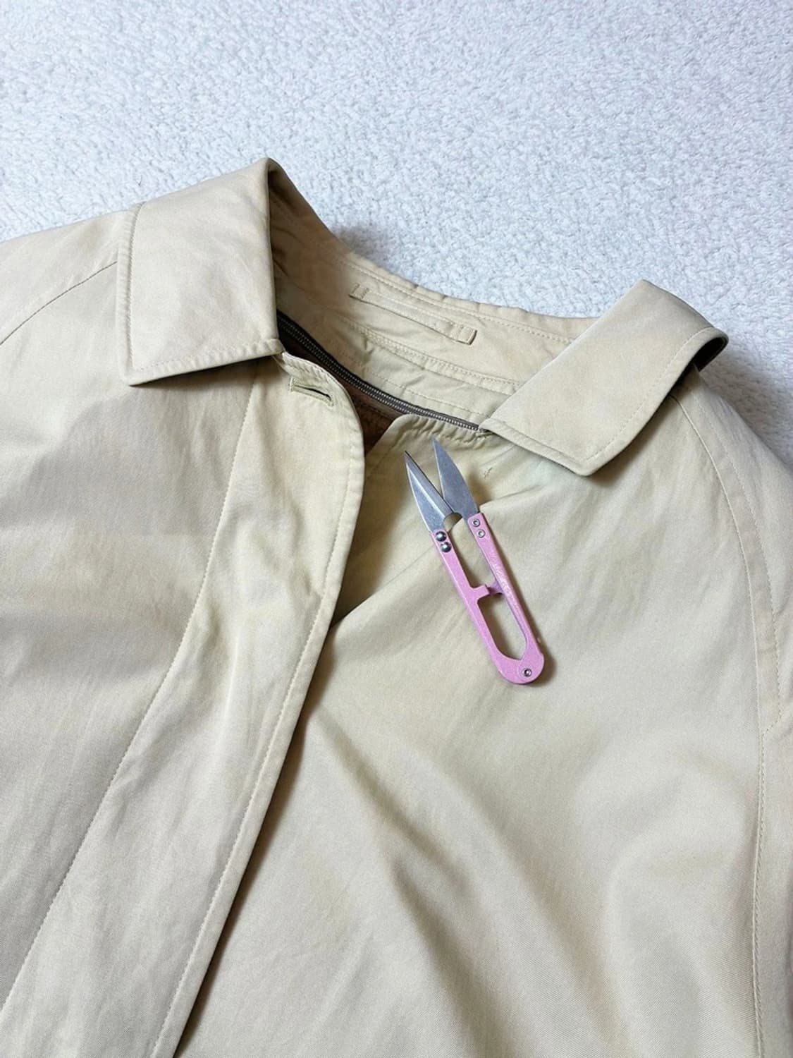 버버리 90's 재팬 노바체크 안감 트렌치 코트 PN7220 상품이미지5